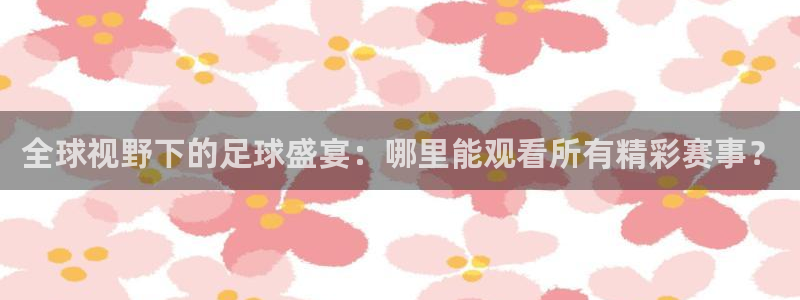 321体育直播最新赛程：全球视野下的足球